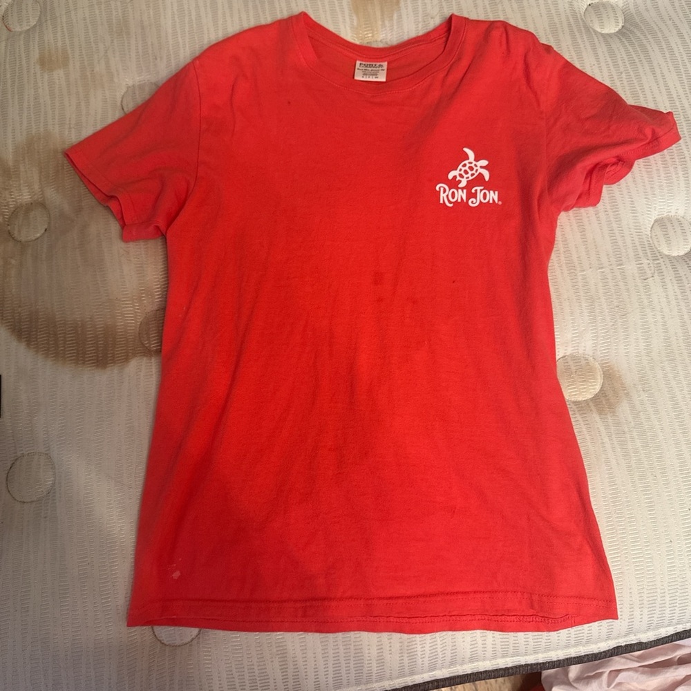 Ron Jon Red Short Sleeve Tee